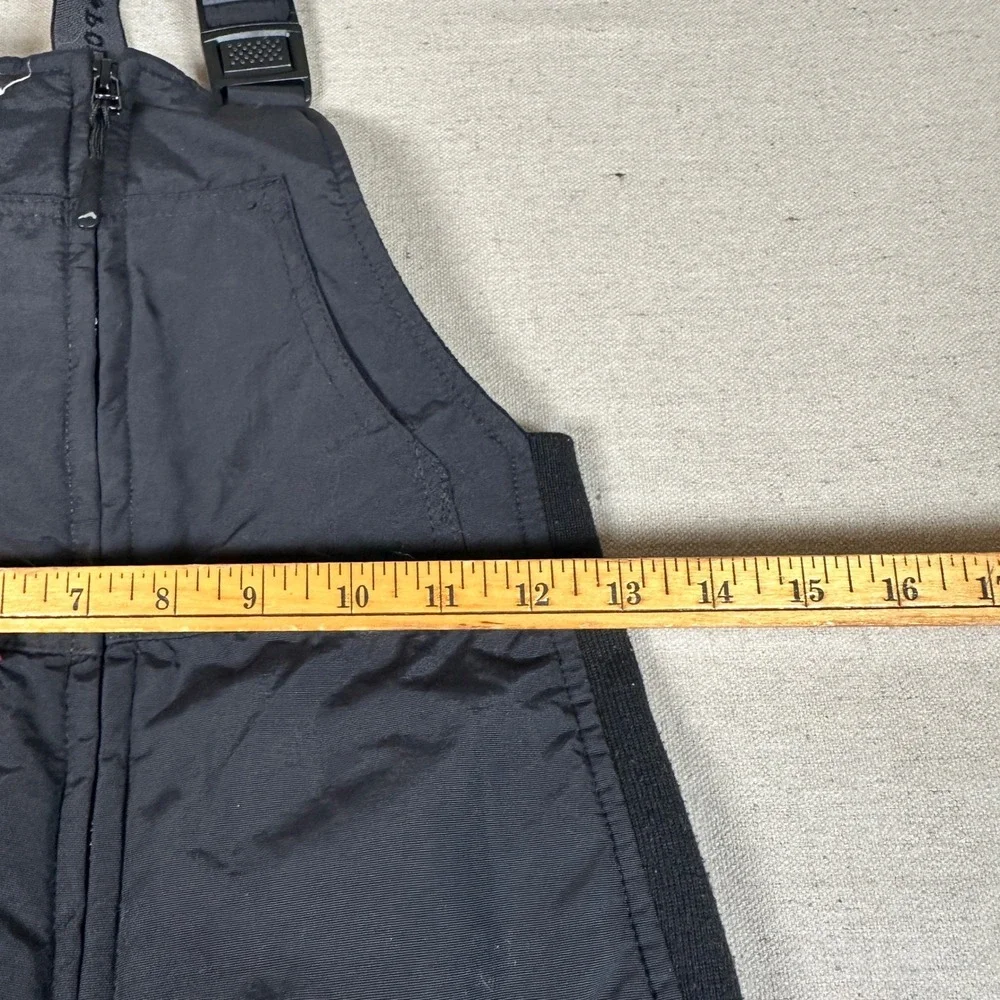 Polar Edge‎ Silver Series Youth XS Black Insulated Snow Bibs Ski Pants Overalls